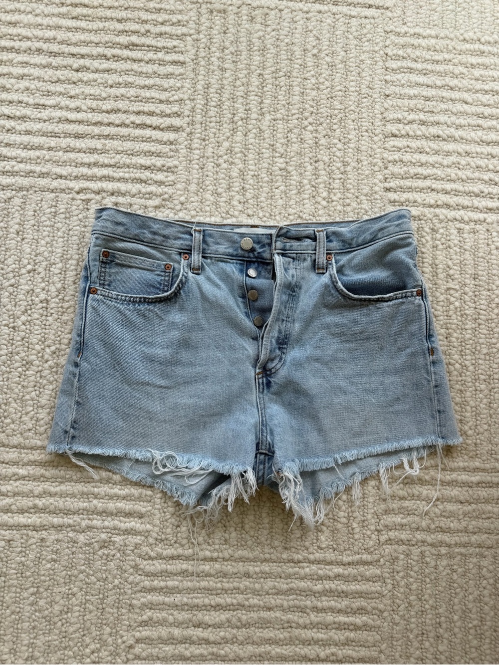 Denim Forum Yoko Hi Rise Shorts